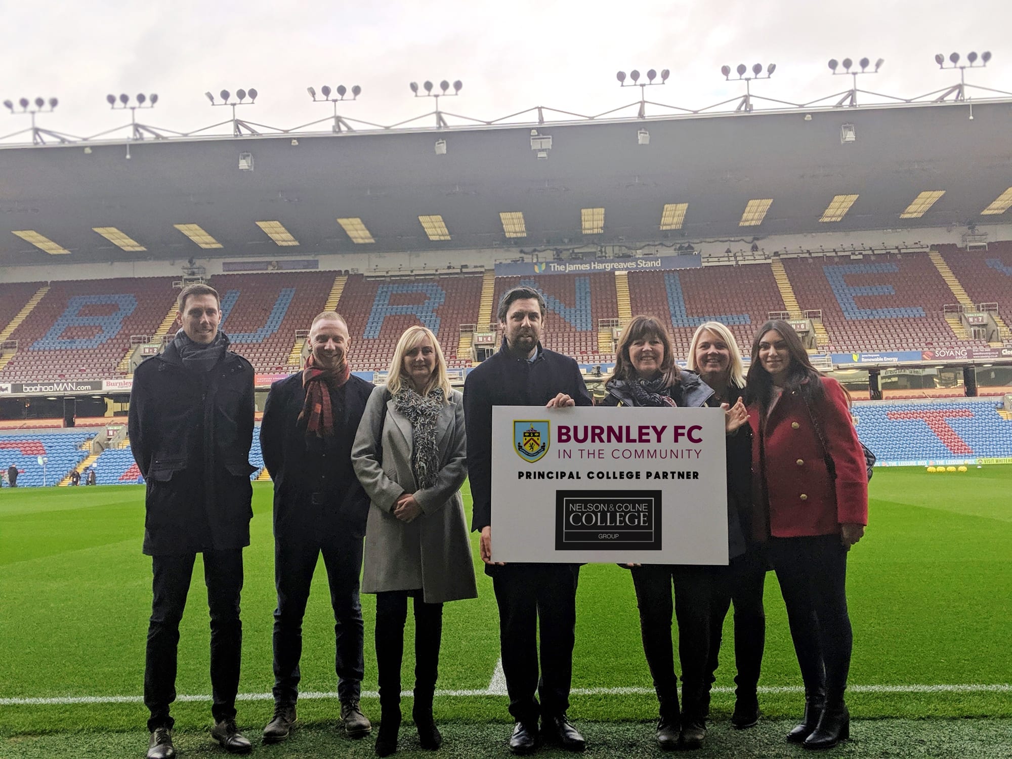 College’s partnership with Burnley FC in the Community enters fifth academic year